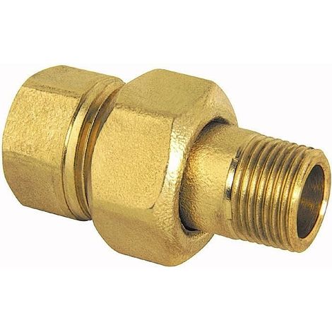 Raccord en laiton 3/8" PR L50 (1/3)