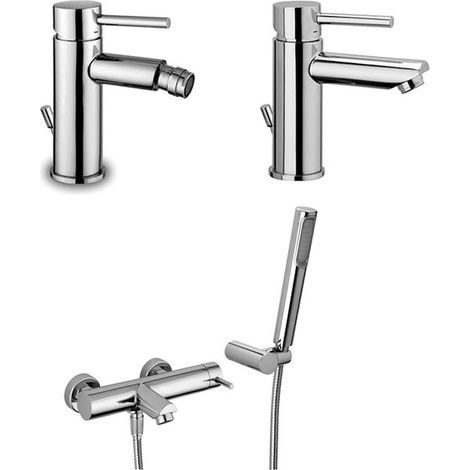 RUBINETTERIA PAFFONI Stick set rubinetti monoleva lavabo, bidet e vasca codice prod: SK075HCR SK135HCR SK023CR (1/5)