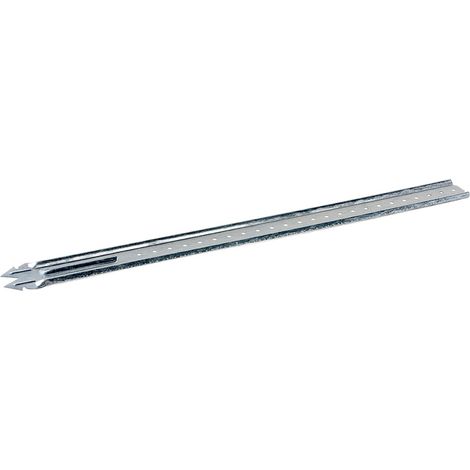 PAI – Suspente acier galvanisé 75/100 pour fourrures type 18/45 – Longueur 480mm – Boîte de 50 unités pour chantiers humides