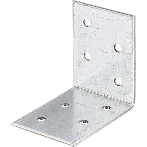 Équerre d'assemblage – Galvanisée Sendzimir – 50 x 50 x 40 mm – Set de 25 pièces – Marque Alberts (1/2)