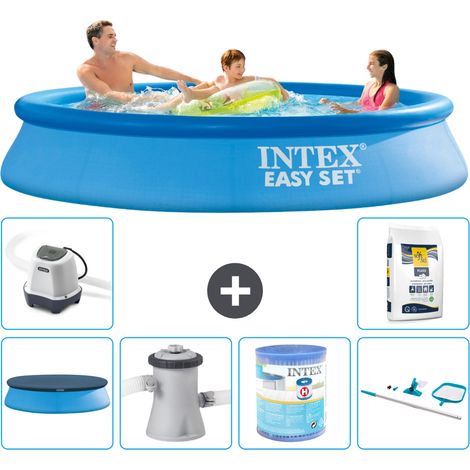 Intex Piscine Easy Set Ronde - 305x61 cm - 7-pièces S40471 (1/5)