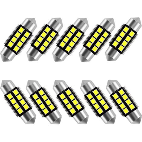 Ampoule LED automobile basse consommation, 31 mm, 1,22 pouces, pour l'éclairage et le remplacement dans les véhicules.-AquaForge (1/5)