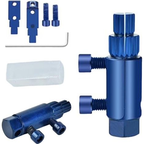 Extractor de roscas de tuberías rotas, extractor de roscas de válvulas rotas, herramienta para desmontar grifos rotos, extractor de tornillos dañados, kit extractor de pernos Easy Out para tuberías de