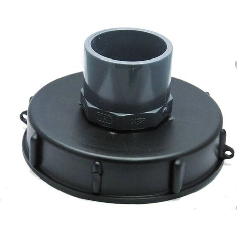 Couvercle 15cm pour cuve 1000L avec entrée PVC 63/75