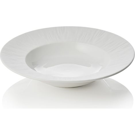 Assiette creuse Ø 23,5 cm blanche MAYA SHIRO - Was Germany