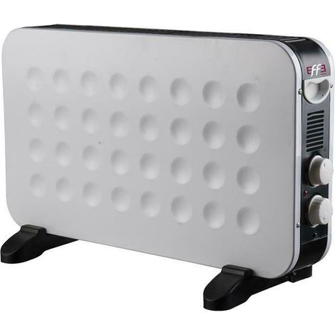 Termoconvettore elettrico per ambienti da pavimento con termostato da 2000 W scalda bagno (1/3)