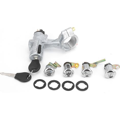 Barillet de contact, verrou de direction, portières, compatible avec NISSAN PATROL GQ Y60 1988‑1998 (1/5)