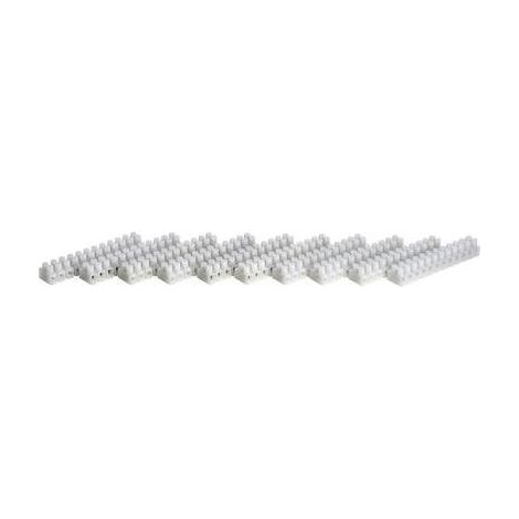 BORNIER DOMINO FLEXIBLE : 0,5-1,5 MM² RIGIDE : 0,5-1,5 MM² NOMBRE DE PÔLES : 12 523690 10 PIÈCES BLANC TRU COMPONENTS (1/2)