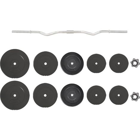 Maison Exclusive - Curlstange mit Gewichten 90 kg