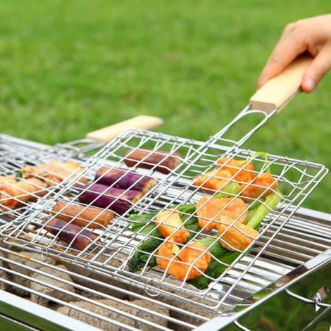 Grille De Barbecue - Acier Inoxydable 304 - Pour Grils À Gaz Charbon Fumoirs Et Porcelaine - 2 Pièces (1/5)