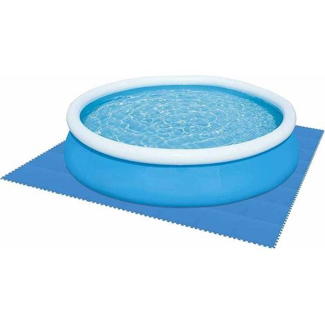 Tappeto Base PIscina Fuoriterra Tappetino Piastrelle Puzzle 8pz 50x50 cm 1,9mq