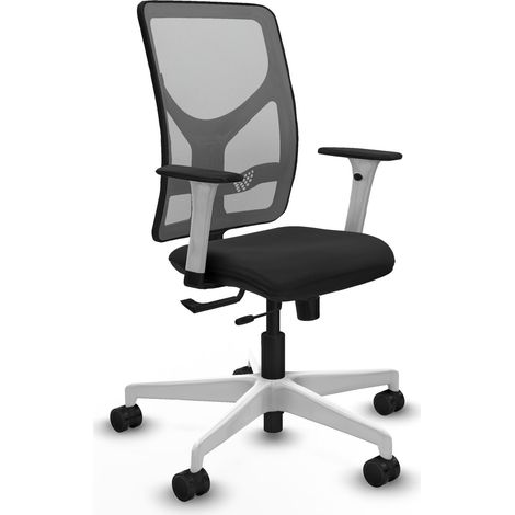 Bürostuhl piqueras-y-crespo Motilla grau Mesh und Leder (1/2)