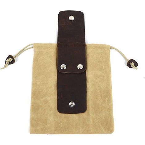 Sac de cueillette Derivemid, pochette pliable en toile PU pour les aventures en plein air (1/5)