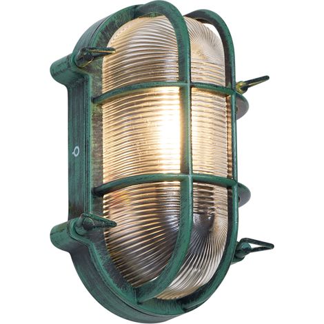 Outdoor Wall Lamp Green Oval IP44 - Noutica (1/5)