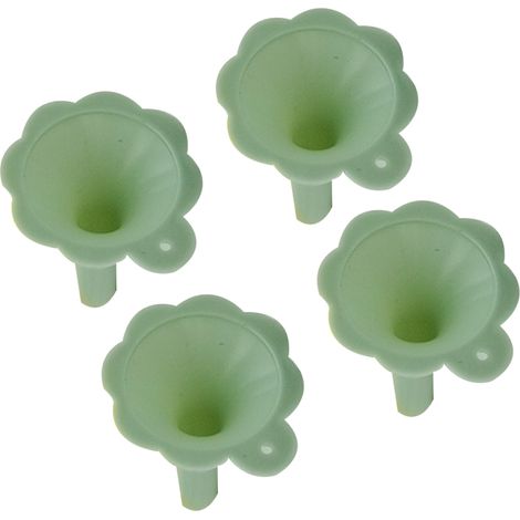 Entonnoir Cuisine - Lot de 4 Entonnoirs en Plastique pour Remplissage de Bouteilles, Conservation et Cuisson - 4 Pièces (1/5)