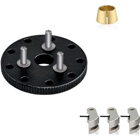 Schwungradkupplungssatz aus schwarzem Metall für RC-Cars 4142 4146 3281 (1/5)