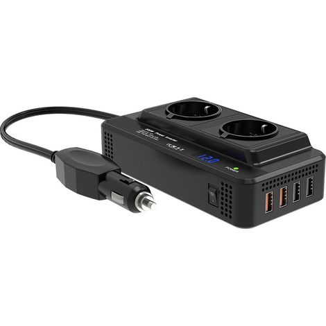 Adaptador portátil para vehículos transformador 12 v (1/5)