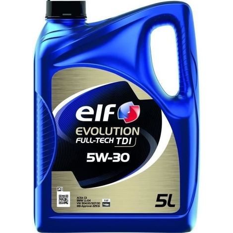 Motoröl - ELF - EVOLUTION FULL-TECH TDI 5W-30 - 5L