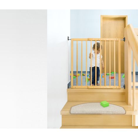reer Treppenschutzgitter Basic zum schrauben Holz 65,5 - 106 cm (1/3)