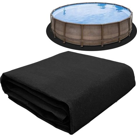 Tapis de piscine, tapis absorbants en feutre, accessoires pour spas portables (4 m) (1/5)