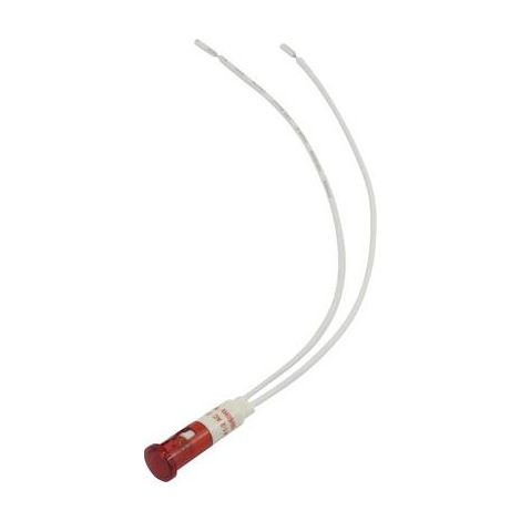 TRU COMPONENTS 1524022 Voyant standard avec ampoule rouge 1 pc(s) S517551 (1/2)