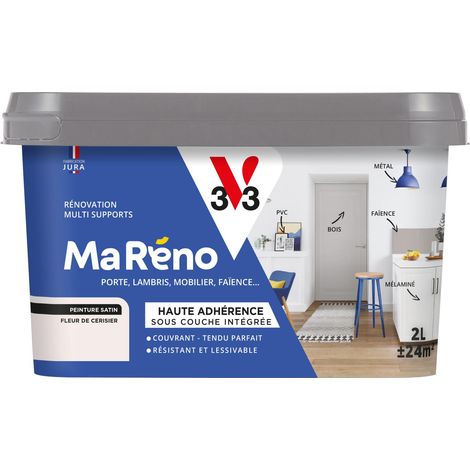 Peinture Réno Perfection® Multi-supports MA RENO V33  fleur de cerisier satin 2L