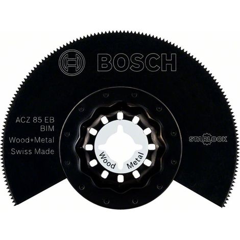 Hoja de sierra segmentada BIM ACZ 85 EB para madera y metal - B 2608661636