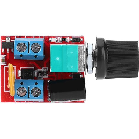 Mini DC Motor Controller PWM 3V/6V/12V/24V/35V Speed Regulation Controller 5A (1/5)