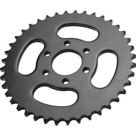Pignon arrière acier 38 mm 40 dents 7 mm d'épaisseur, 6 trous, pour moto quad 4 roues (1/5)