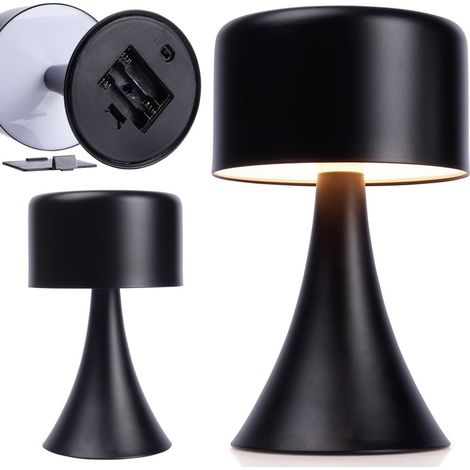 Lampada da comodino wireless a batteria per campeggio, giardino, terrazzo, balcone (1/5)