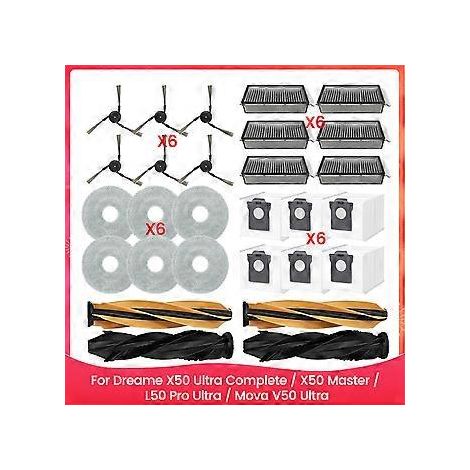 Für Dreame X50 Ultra Complete/X50 Master/L50 Pro Ultra/Mova V50 Ultra Ersatzteile Bürste HEPA-Filter