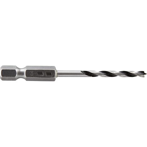 WOLFCRAFT 7262000 FORET À BOIS CV TIGE 6-PANS DIAMÈTRE 4 MM (1/4)