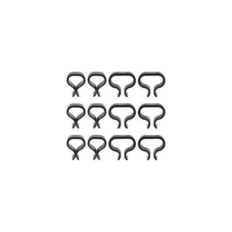12Pcs Clips de Meubles en Rotin, Clips Antidérapants pour Meubles, Clips de Fixation pour Meuble de Jardin, Pinces de Meubles pour Meubles de Jardin, Module Extérieur, Canapé, Patio, Meubles
