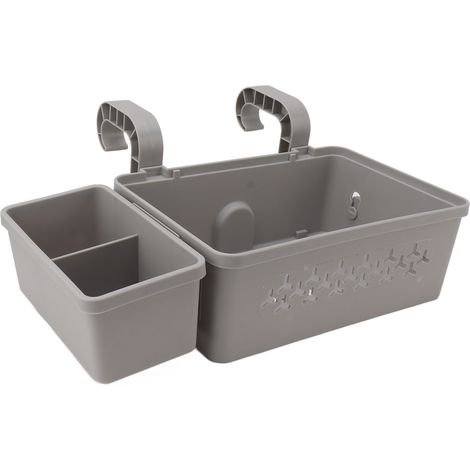 Panier de rangement pour piscine avec porte-gobelet (1/5)