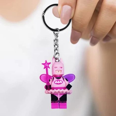 Porte-clés Batman Fée 2024, porte-clés sac à dos, porte-clés pendentif mignon, porte-clés sac (1/3)