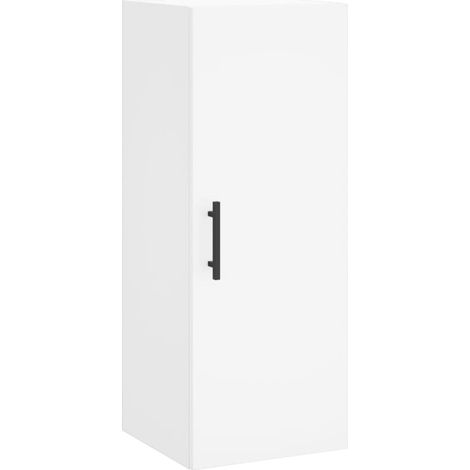 Buffet,Armoire murale blanc 34,5x34x90 cm CFW430324 (1/5)
