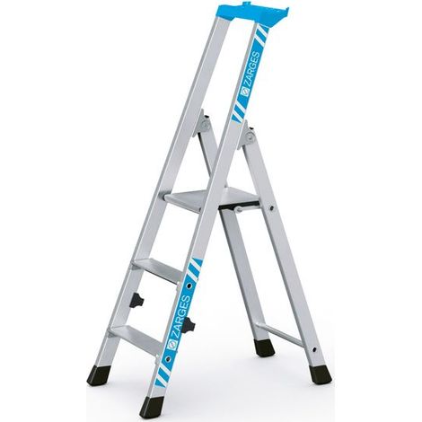 ZARGES Nova S - Stufen-Stehleiter 3 Stufen (1/5)