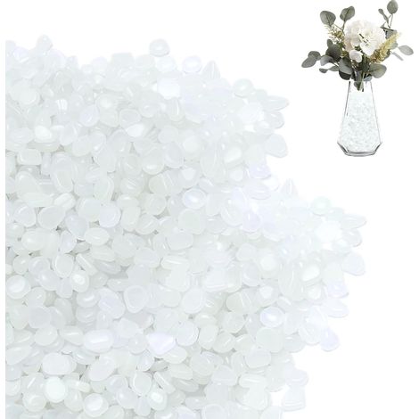 Pierres Lumineuses 1000 pièces 5-8mm – Galets Décoratifs Phosphorescents pour Jardin, Terrasse, Aquarium, Pot de Fleurs – Cailloux Brillants Nuit DIY et Mariage (1/5)