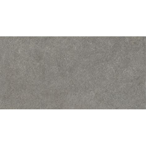 Carrelage effet Pierre Quartzite Gris Fumé 120x60x0,9 cm Mat Venturo - Sol et mur intérieur (vendu par carton de 1,44 m²) - RO'MA CARRELAGE