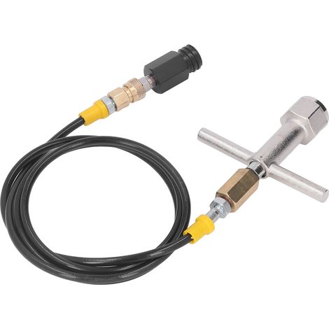 Direkter Adapter für den Hochdruckschlauch von Sprudelwassergeräten, von der CGA320-Gasflasche zum TR21-4-Gerät (1/5)