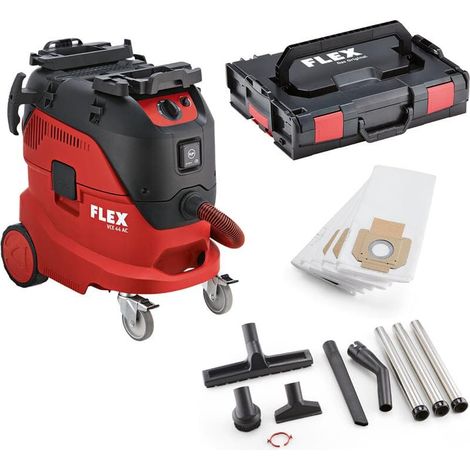 Flex Sicherheitssauger VCE 44 L AC-Kit inkl. Vlies-Filtersäcke + L-Boxx 456.535 (1/5)