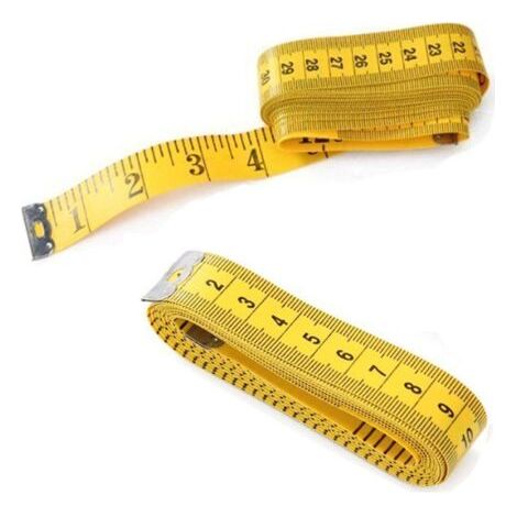 Mètre ruban de couture, 2 rubans, 300 cm, double face, extra long, flexible pour les tailleurs, pour mesurer les longueurs et les dimensions. (1/5)