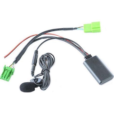 Bluetooth 5.0-Adapter mit Aux-Kabel, Mikrofon und Freisprechfunktion für Mobiltelefonate, kompatibel mit Jaguar Land Rover Range Rover Aurora. (1/5)