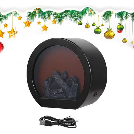 Lanternes De Cheminée Décoratives Pour Intérieur - Lampe Feu LED (1/5)