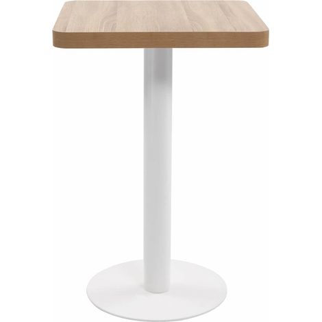 Maison Exclusive - Tavolo da Bistrot Marrone Chiaro 50x50 cm in MDF