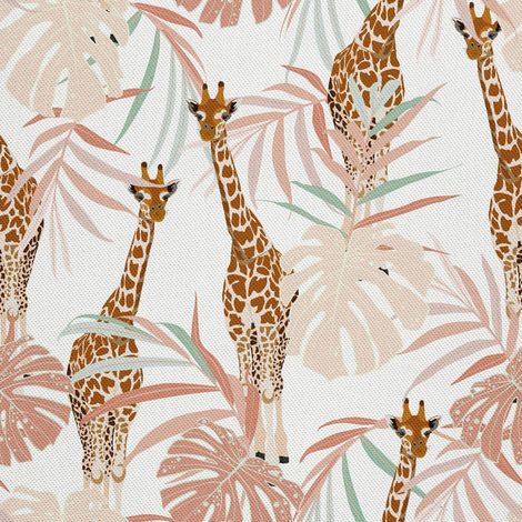 Outdoor-Dekostoffe Oxford - Motiv Giraffe
