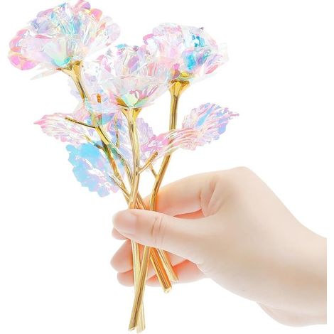 Un bouquet de 18 pièces - comprenant des roses étoilées - est le cadeau idéal pour la fête des mères - Thanksgiving (1/5)