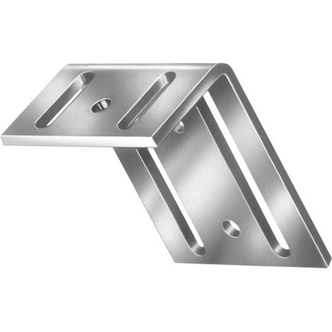 Angolo regolabile VORMANN Acciaio.L.75x35 mm L.65 mm S.3,5 mm Acciaio grezzo zincato blu - 000176075Z