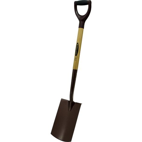 Bêche à marchepieds en Acier Carbone avec Manche Ergonomique incliné vers l’Avant et Protection anticorrosion (1/5)