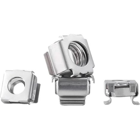 Écrous à clip flottants M4-M8 Assortiment multicolore (acier (1/5)